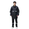 Black raincoat, disposable electric bike for men, large raincoat, plastic raincoat Item Picture